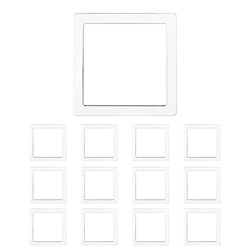 KastLite Solid White Goof Ring (Square/Circle Center) with Custom Sizing | .080