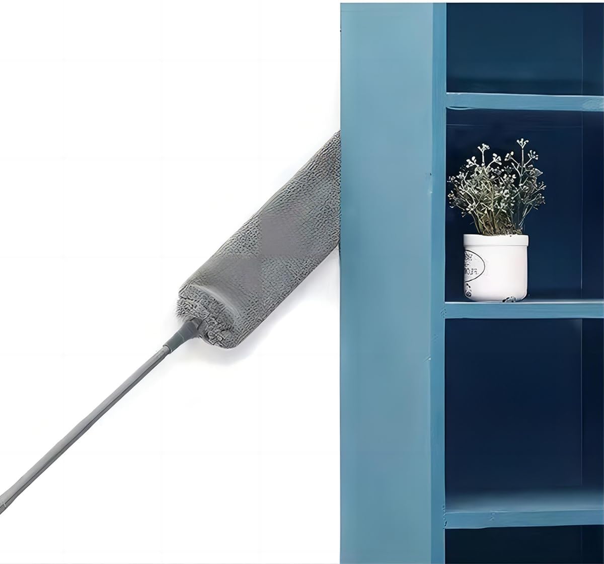 Multifunction Hand Duster,Gap Dust Cleaner Microfiber Dusting Brush Gap Pole, Telescopic Dust Brush, CleanMoping Tool for Ceiling Fan, Furniture Bottom Household Gap