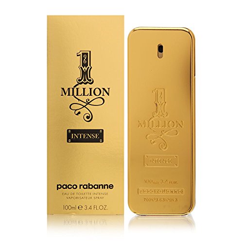 Paco Rabanne EDT Spray, 1 Million Intense, 3.4 Ounce