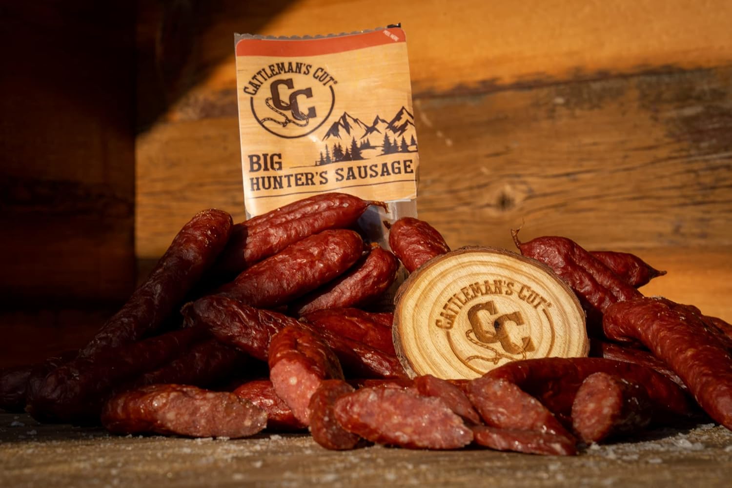 Cattleman's Cut Big Hunter's Sausage, 2.75 Ounce (Pack of 6)