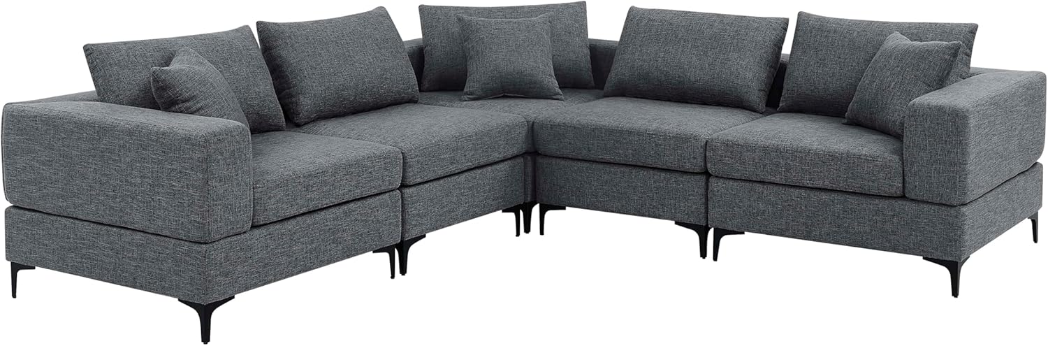 Modular Sectional, Gray