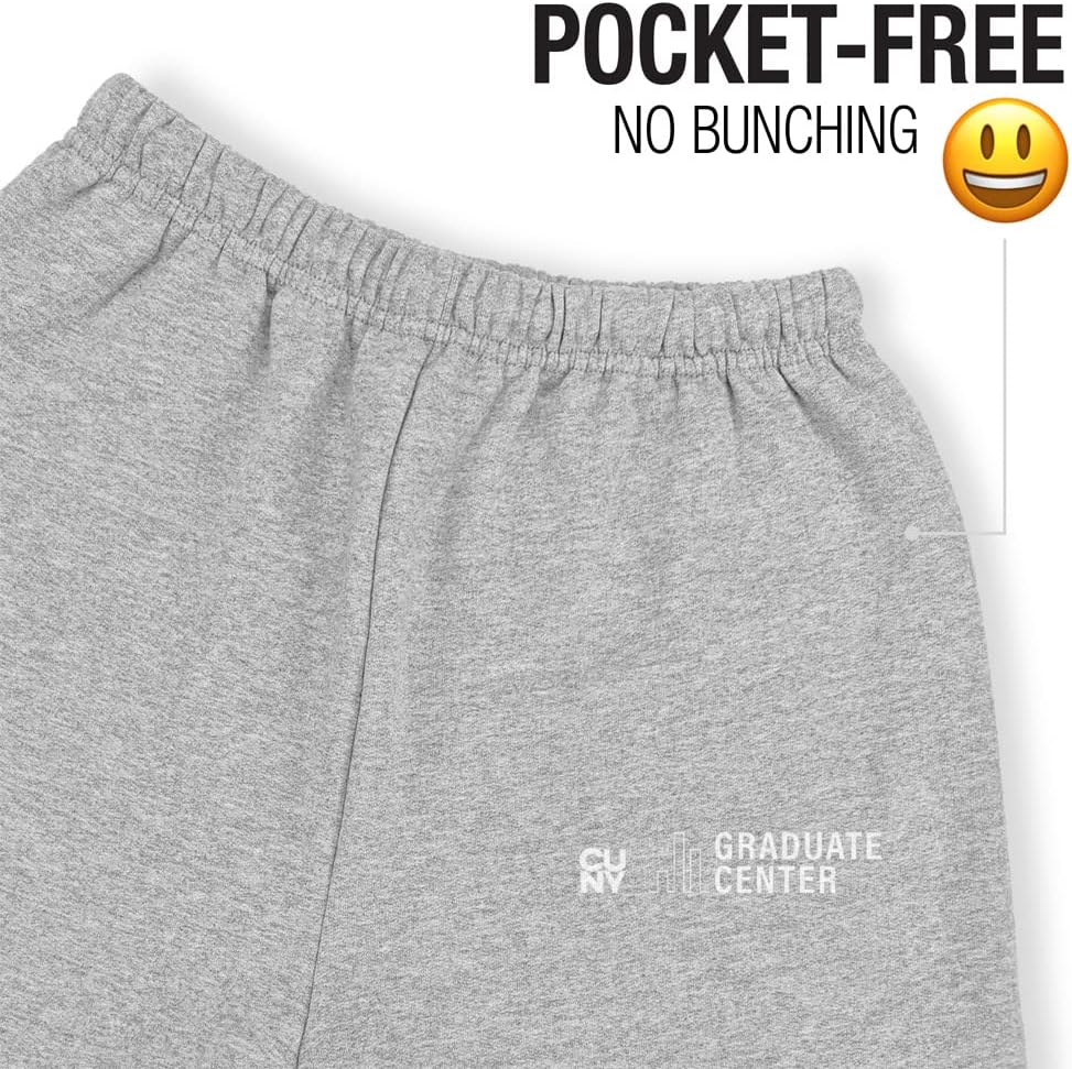 LOGOVISION CUNY Graduate Center School Logo Mens Jogger Sweatpants, Athletic Heather, X-Large