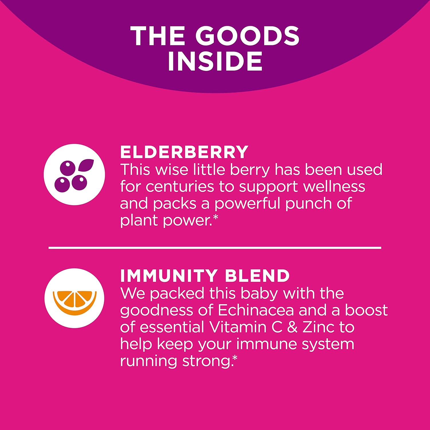 OLLY Laser Focus Ginseng Alpha GPC B Vitamins 36 Count & Active Immunity Elderberry 45 Gummies