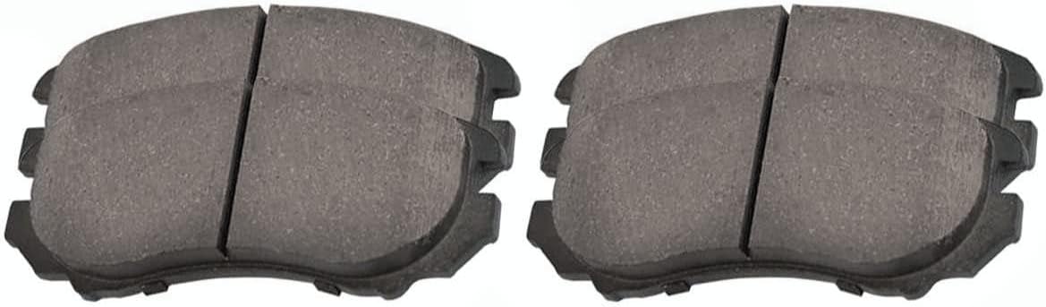AutoShack Front and Rear Ceramic Brake Pads Set 8pcs Replacement for 2004-2008 Hyundai Sonata 2005-2009 Tucson 2007-2010 Elantra 2003-2009 Kia Magentis 2003-2010 Optima 2005-2010 Sportage SCD924-813