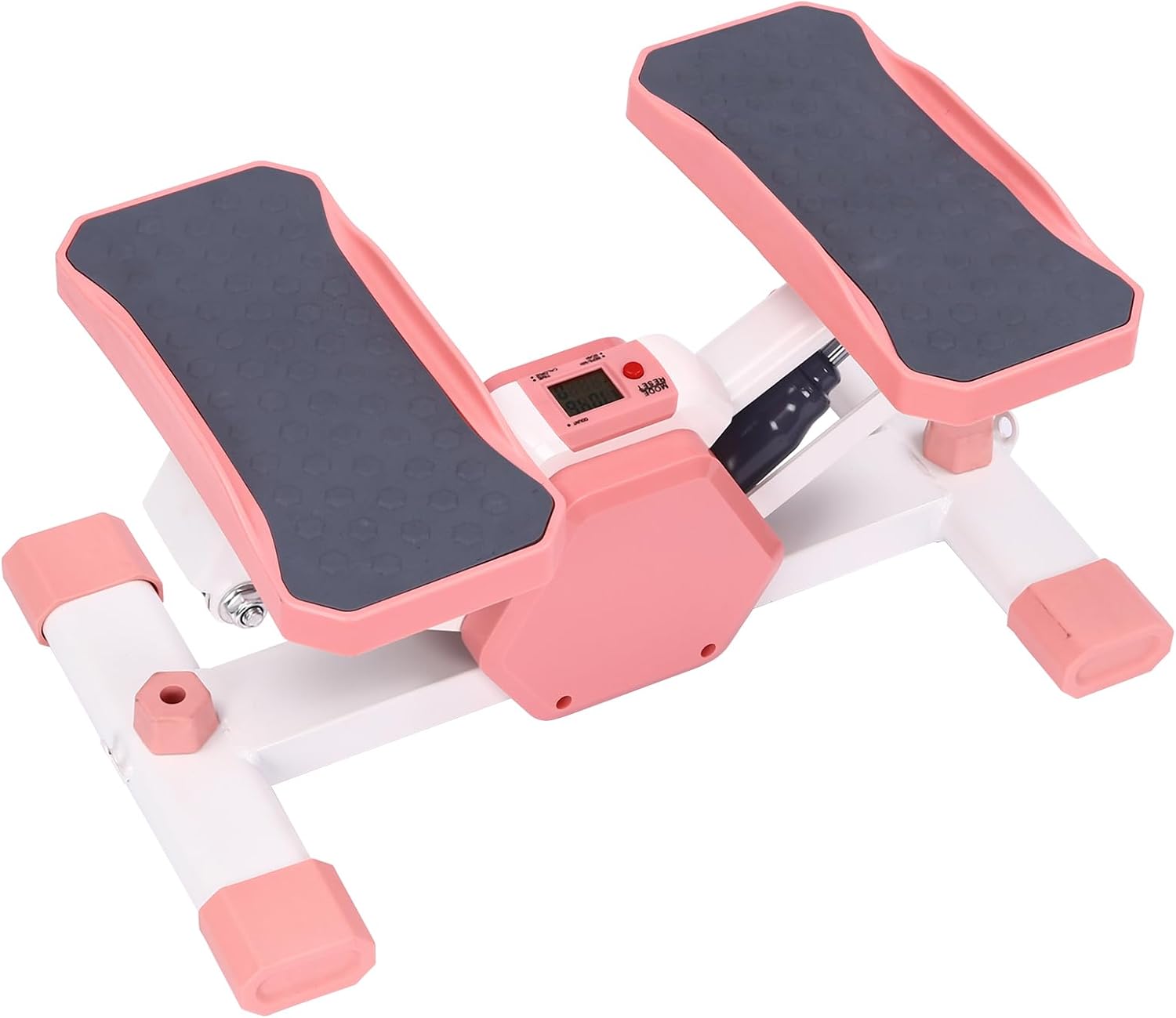 Mini Steppers, Stair Stepper for Exercises 330lbs Capacity Workout Stepper Machine for HIPS Extension Legs, Unisex Stepper with Resistance Bands