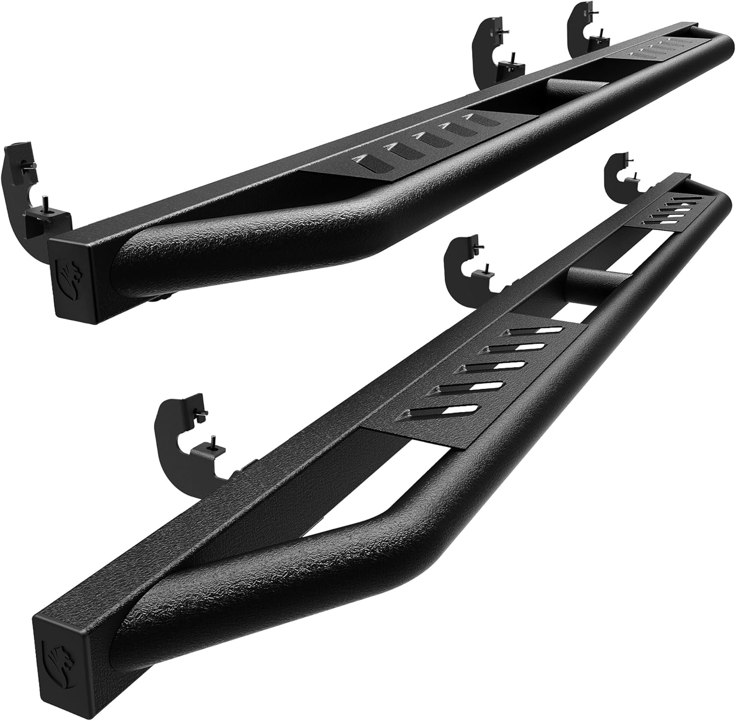 Tyger Auto Trax Nerf Bars Compatible with 2015-2024 Chevy Colorado GMC Canyon | Crew Cab | TG-NB7C20178 | Drop Step Side Step Rail Running Board