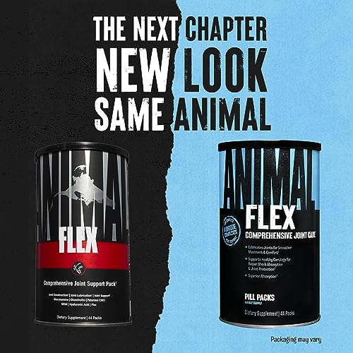 Animal Flex Powder - Joint Support Supplement for Pain Relief, Repair and Restore Muscles with Turmeric, Glucosamine, Chondroitin, MSM, Collagen and Boswellia, Great Tasting Orange Flavor, 30 Scoops