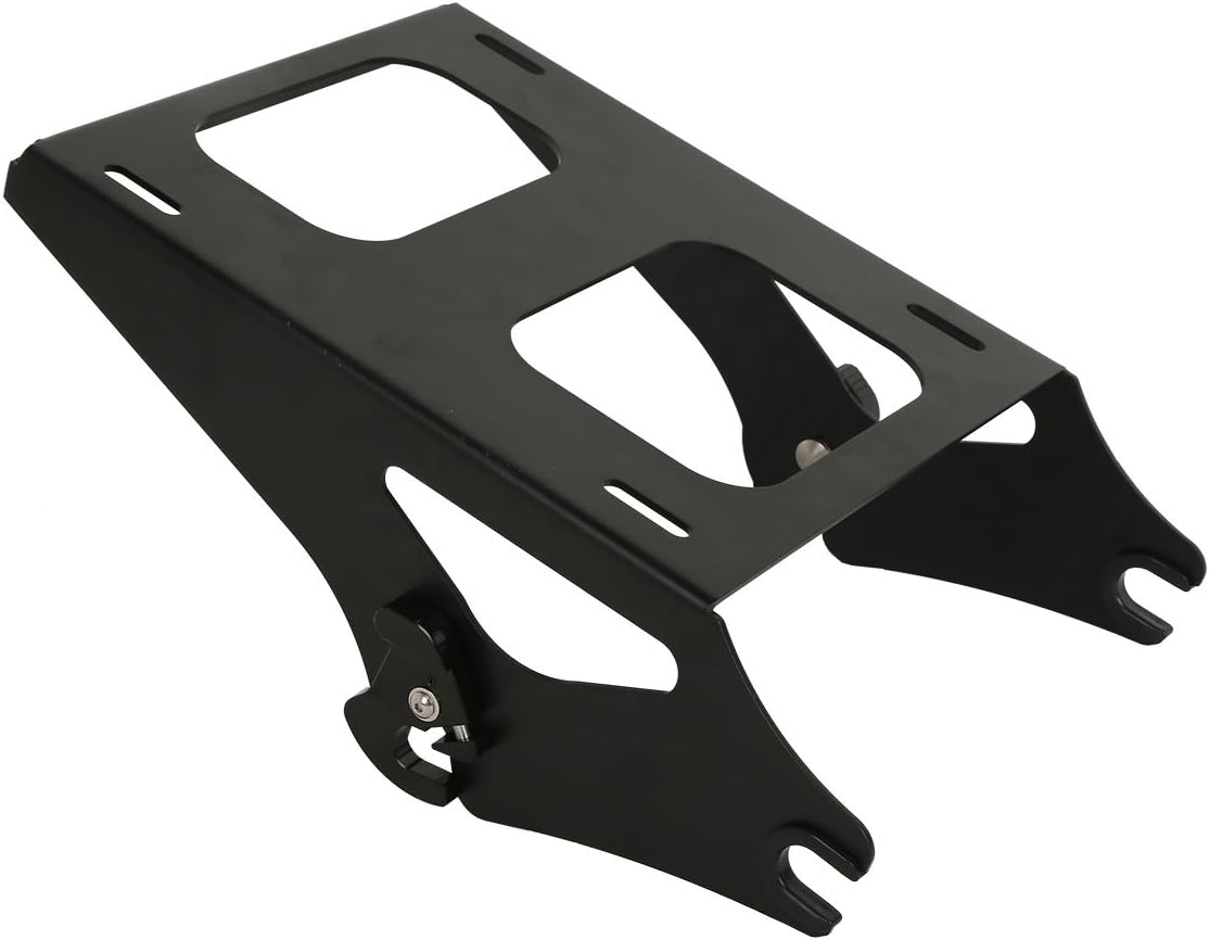 XMT-Moto Detachable 2 Up Tour Pack Pack Mounting Luggage Rack for Harley 2014-later Road King, Road Glide and Street Glide Models