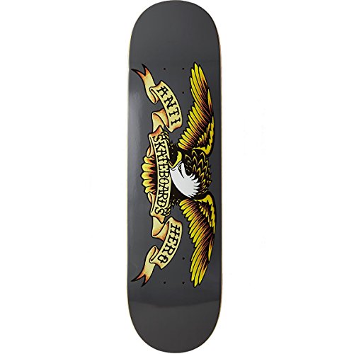 Anti-Hero Classic Eagle Skateboard Deck - Grey - 8.25