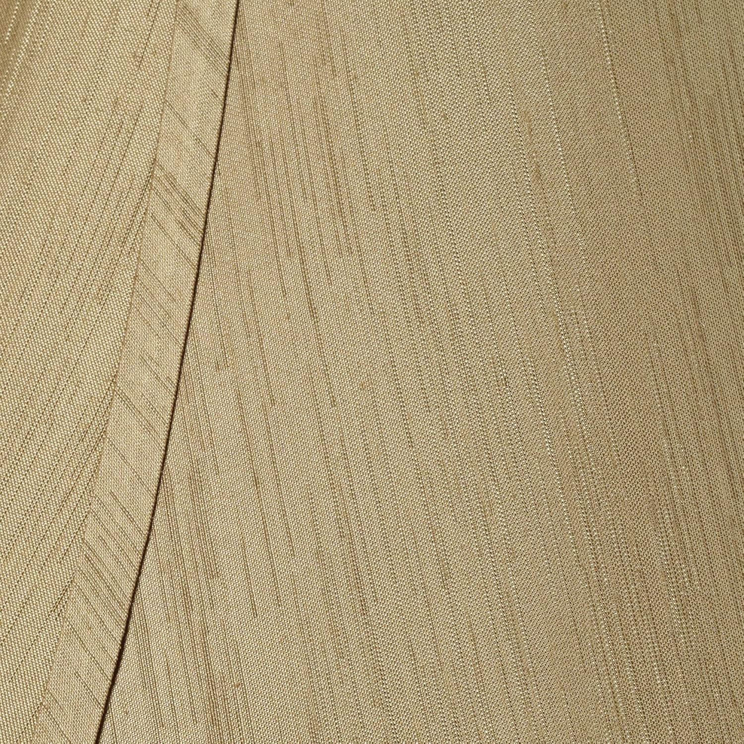 Earthen Gold Large Round Bell Lamp Shade 8