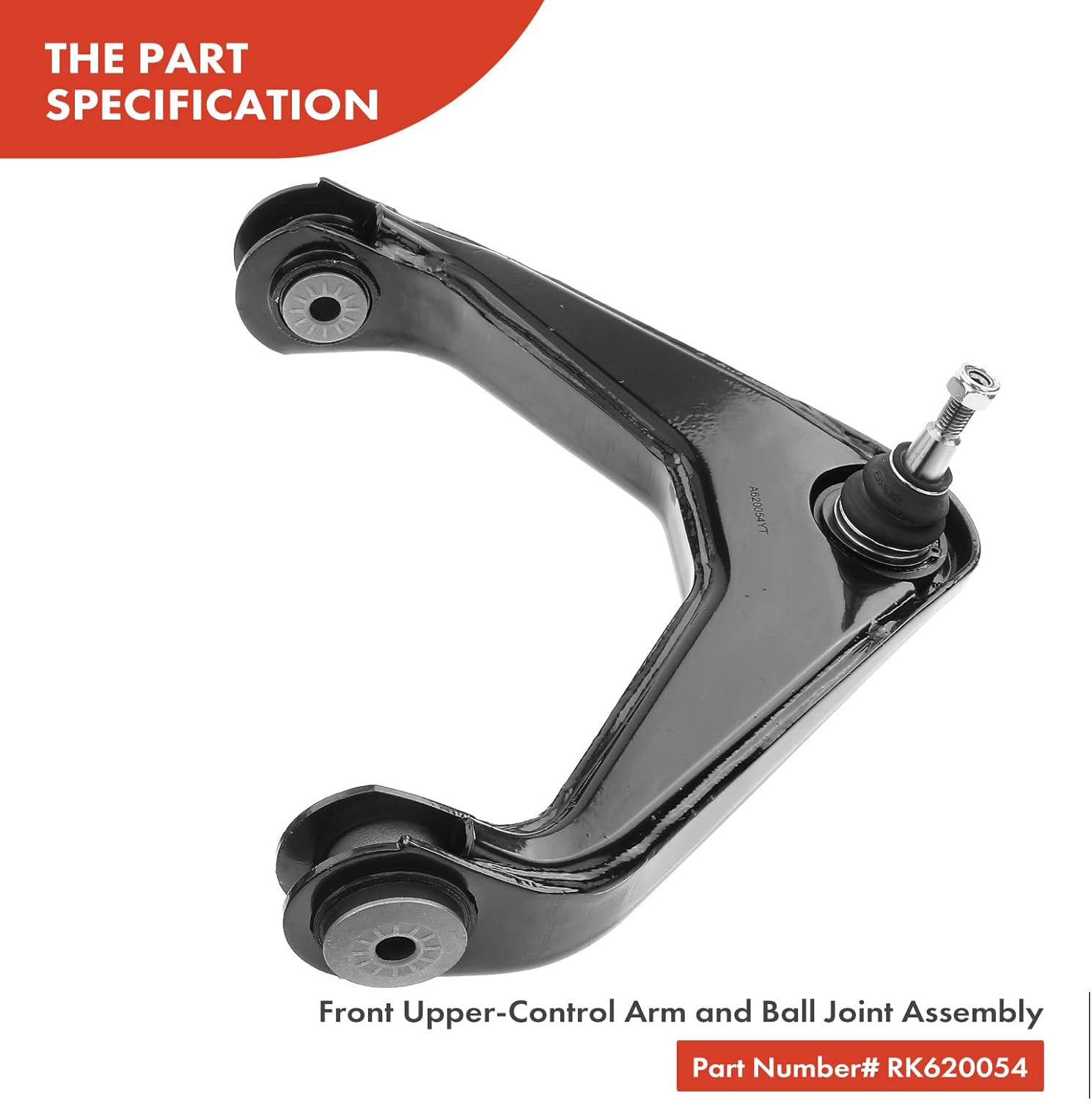 A-Premium Set of 12, Front Upper Control Arm, Sway Bar Link, Lower Ball Joint, Inner Outer Tie Rod End, Pitman Arm, Compatible with Chevrolet & GMC - 01-07 - Silverado Suburban Avalanche Sierra Yukon