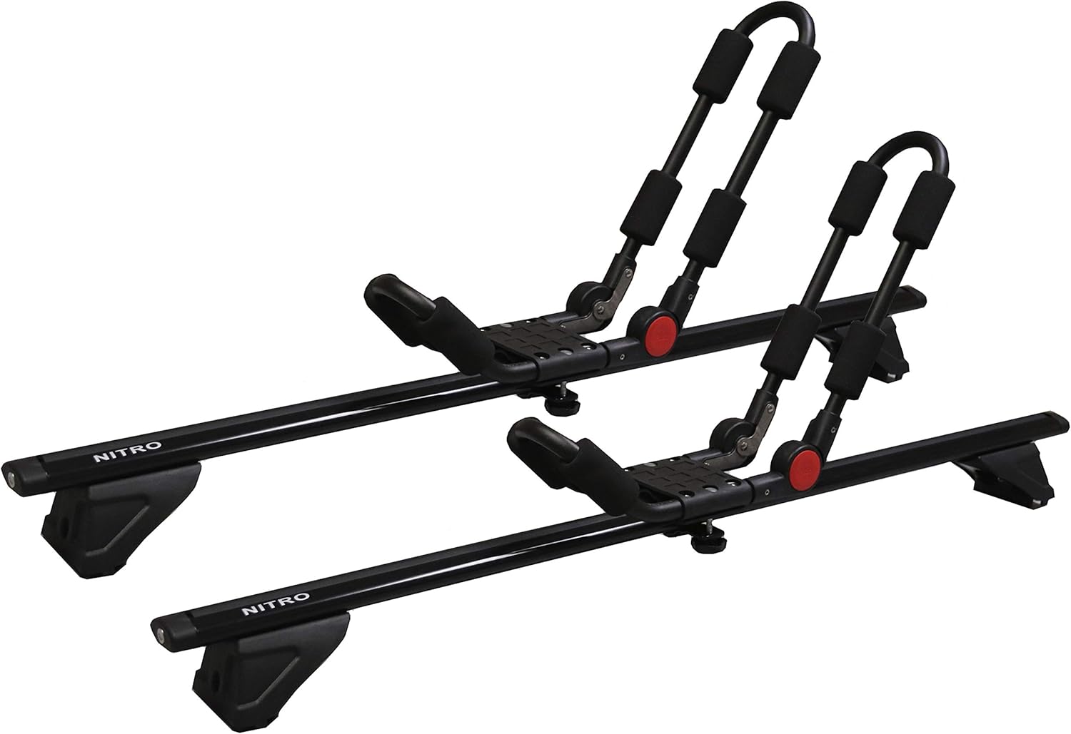 BRIGHTLINES Crossbars & Kayak Rack Combo Compatible with 2007-2012 Dodge Nitro