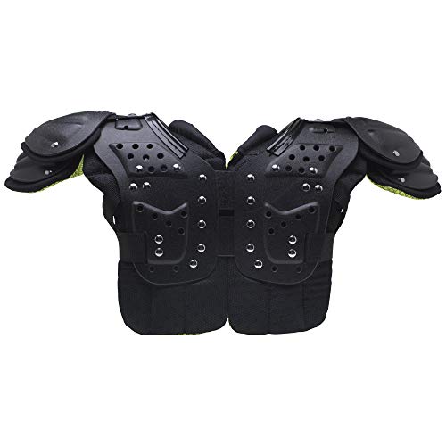 Schutt Y-Flex 4.0 Shoulder Pads, Football, Black, X-Small