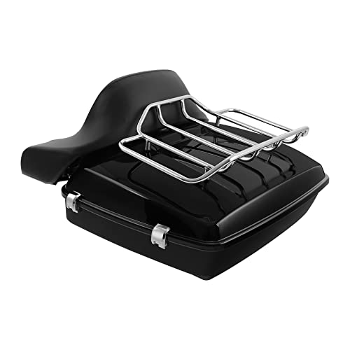 XFMT Detachable 2 Two Up Tour Pack Mounting Luggage Rack Compatible with Harley Touring Road King Street Glide Road Glide 2014-2024