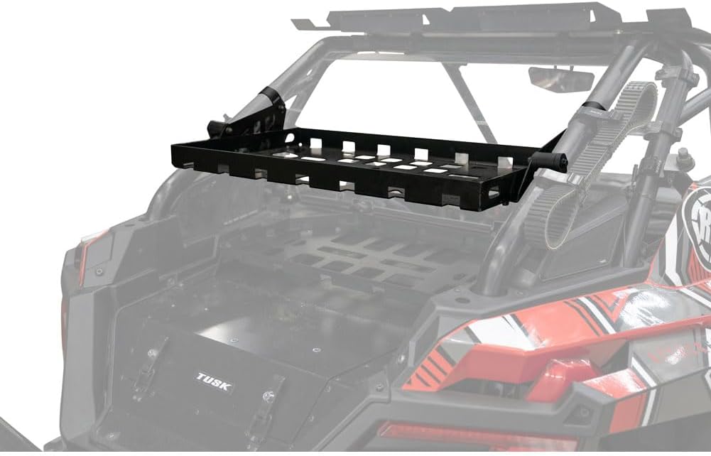 Tusk Cargo Rack Black Powder Coated | UTV | RZR | PRO | XP | SPORT | PREIMIUM| ULTIMATE |