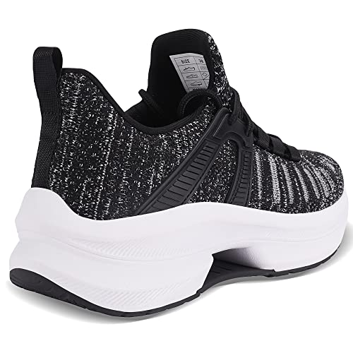 Womens Walking Shoes Slip On Breathable Mesh Running Shoes