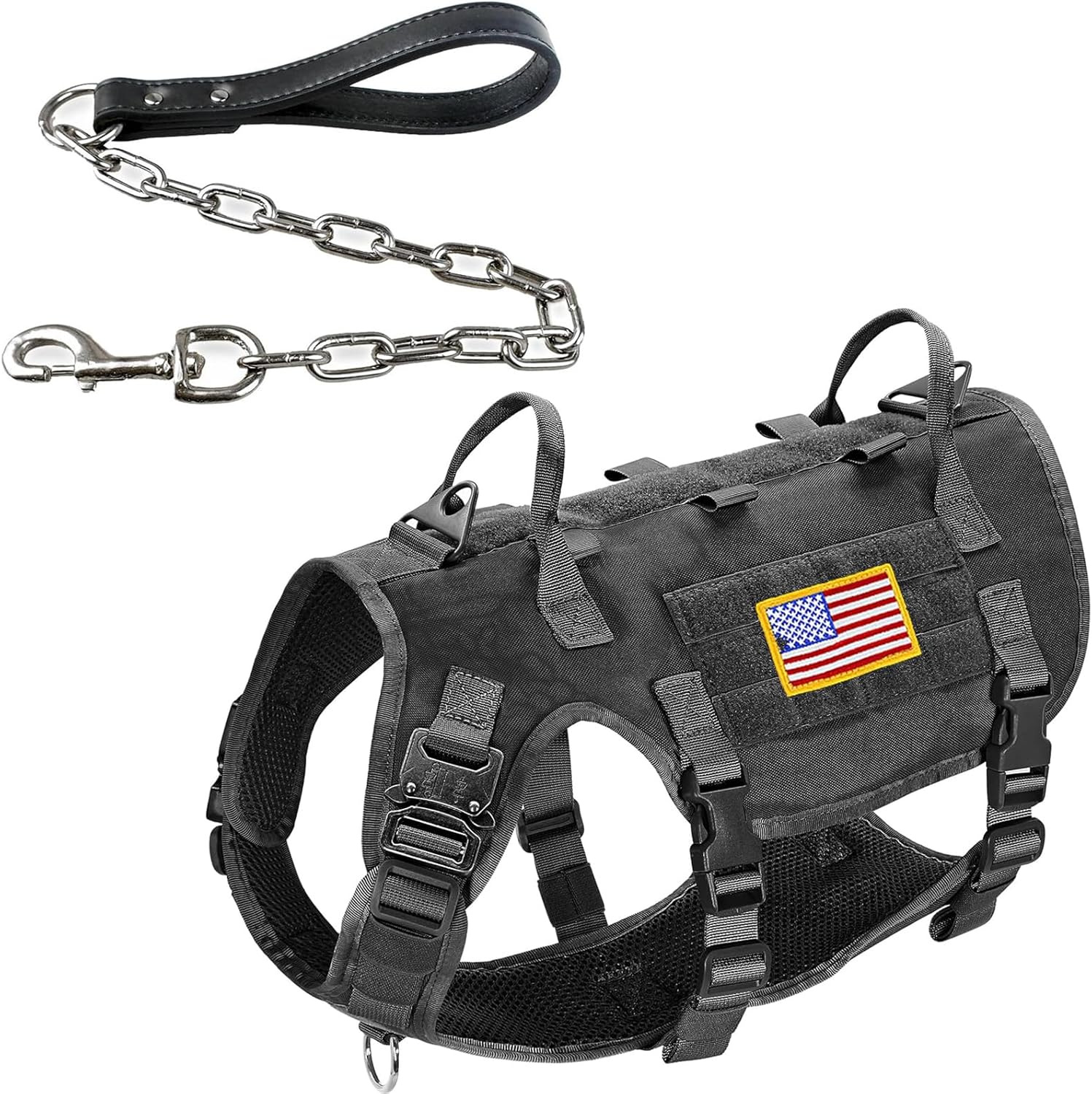Didog Tactical Dog Vest Harness (Chest 22-45