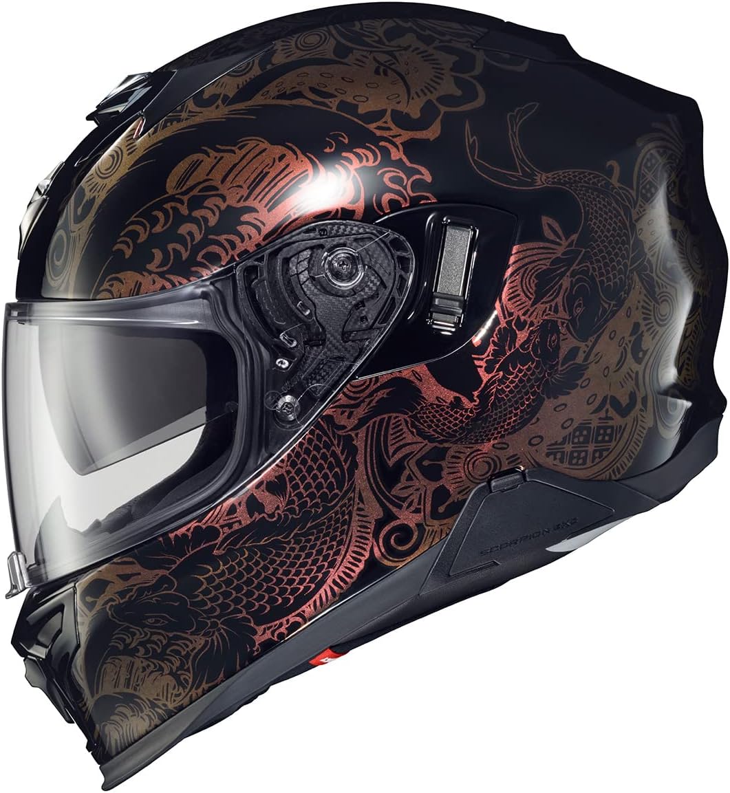 ScorpionEXO EXO-T520 Nama-Sushi Helmet (Black/Chameleon - Medium)