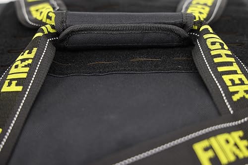 Lightning X Fireman Premium 3XL Firefighter Rescue Step-In Turnout Fire Gear Bag w/Shoulder Strap & Helmet Pocket