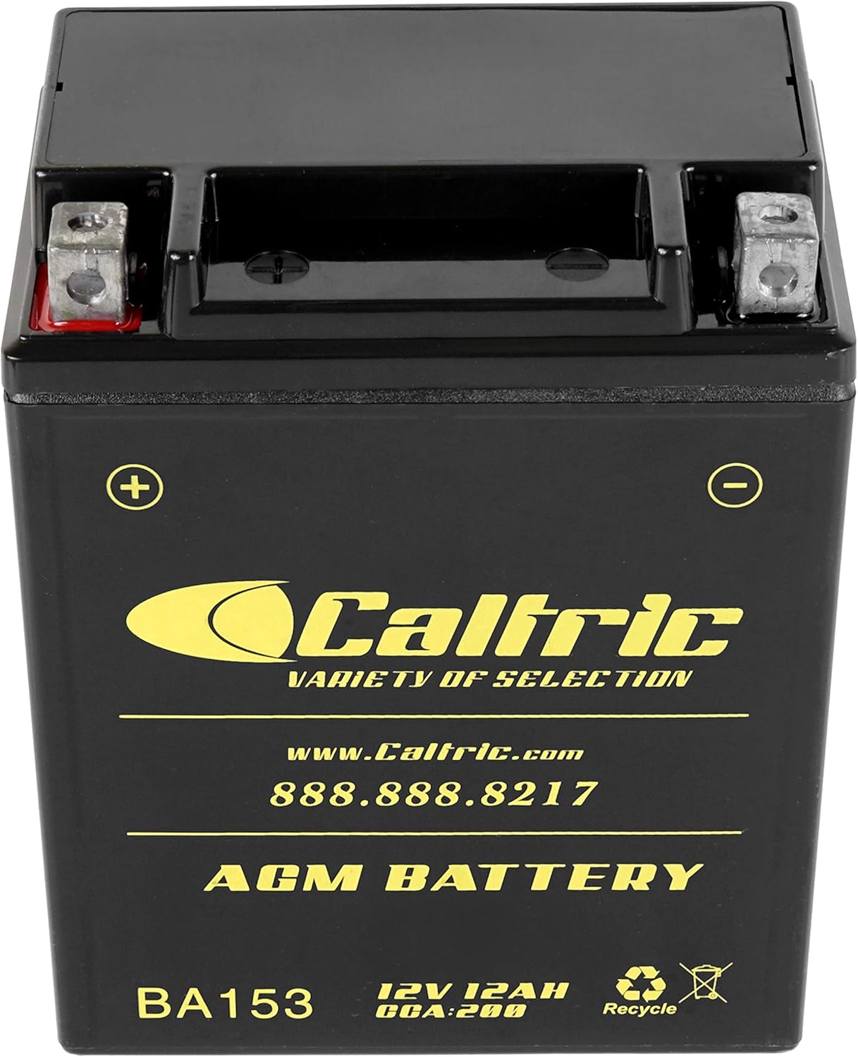 Caltric Agm Battery Compatible with Polaris Trail Blazer 250 1996-2004