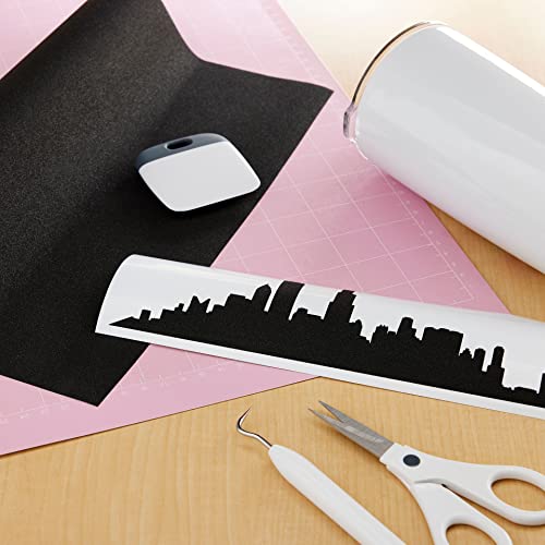 Cricut 2004545 Black 12X48 Shimmer Vinyl