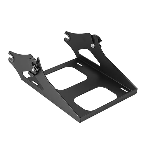 SWESG Detachable Two-Up Tour Pak Rack Mounting Luggage Rack Fit for Harley Davidson Touring, Tour Pack Rack Compatible for Street Glide Road Glide Road King Electra Glide 2014-2024 (Black-2)