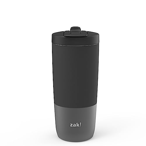zak! Sutton 2-in-1 Tumbler, Coral Blush - 20 oz - Durable Stainless Steel - Double-Wall Vacuum Insulation & Leak-Proof Lid - BPA Free - Dishwasher Safe