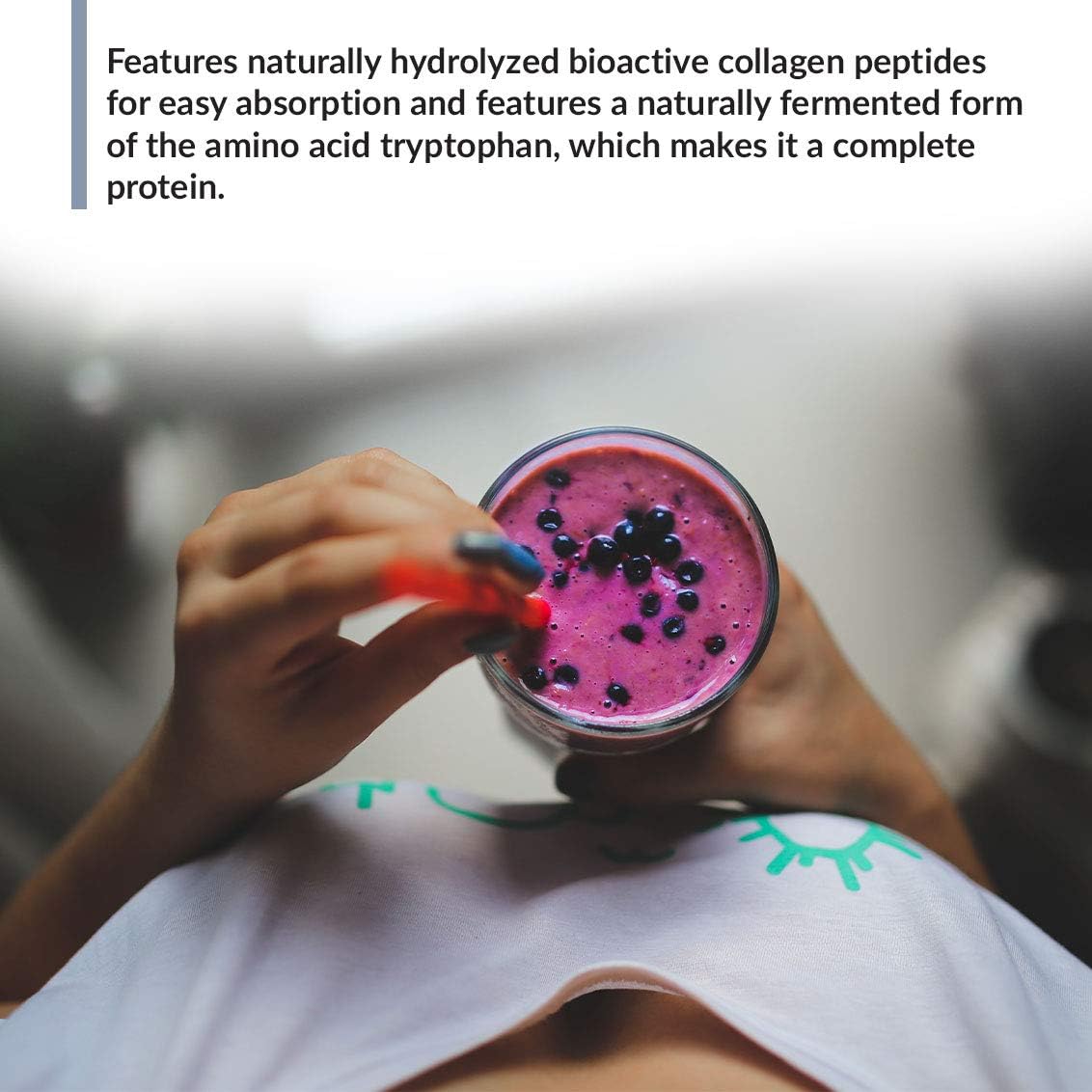 BioTrust Ageless Multi Collagen 5-in-1 Protein Powder (Vanilla) BlenderBottle Bundle