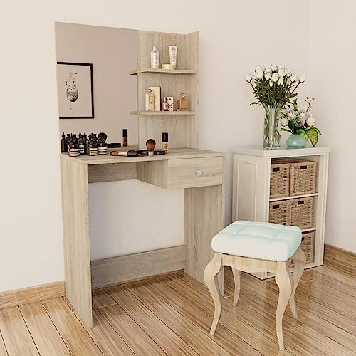 Home Cabinets & Storage Dressing Table Engineered Wood 29.5