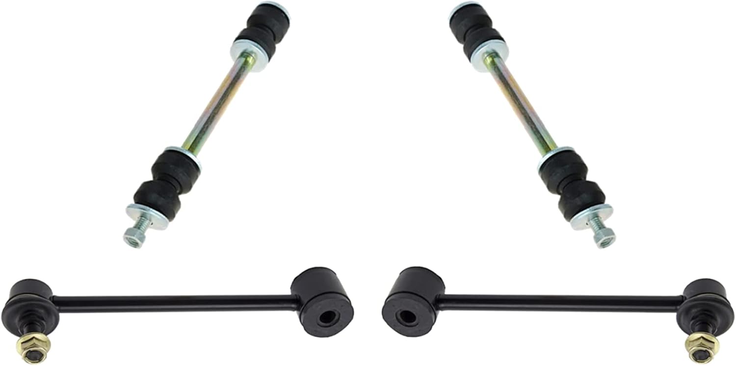 15 Pc Upper Control Arm, Lower Ball Joints, Tie Rods, Idler Pitman Arms, Front and Rear Sway Bar Links Suspension Kit