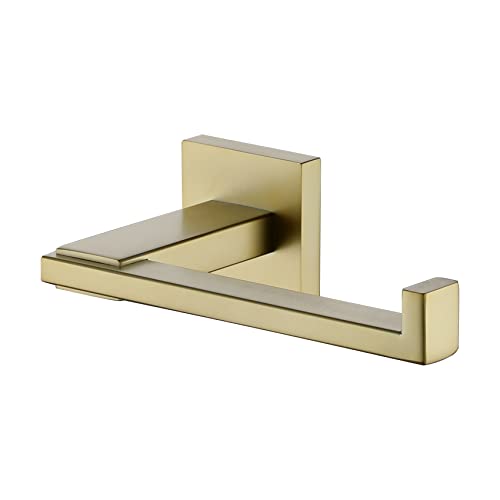 KOKOSIRI Black Toilet Paper Holder for Bathroom Tissue Paper Dispenser Stainless Steel Toilet Roll Holder Hold Mega Rolls Wall Mounted, B2006BK