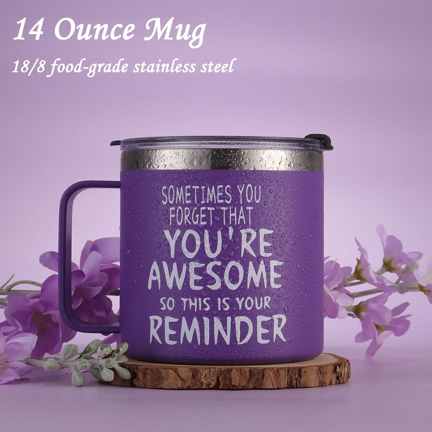 Birthday Gifts for Women, Gifts for Her Mom Wife Daughter Girlfriend Sister Bestie Female Best Friends, Lavender Relaxation Spa Gift Basket, Purple Gift Box Set