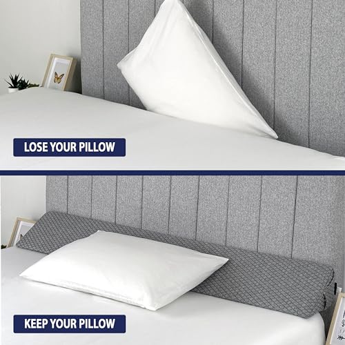 XL Triangle Bed Wedge Pillow for Headboard Gap (0-10