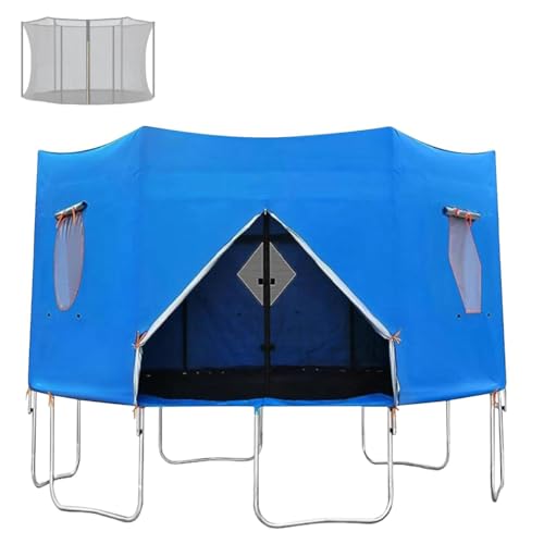 Trampoline Sunshade, 6FT,8FT,10FT,12FT,14FT,15FT Round Trampoline Tent Shade Sunproof Top Cover Trampoline Accessories