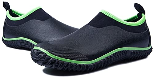 Unisex Waterproof Garden Shoes Womens Rain Boots Mens Car Wash Footwear