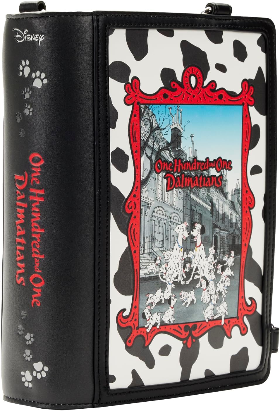 Loungefly DISNEY CLASSIC BOOKS 101 DALMATIANS CONVERTIBLE CROSSBODY BAG