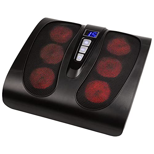 GLOBAL RELAX | VITALZEN® MINI | Electric Foot Massager | 360º Multifunctional Massage with Pressure Massage and Compression | Simple Control | White