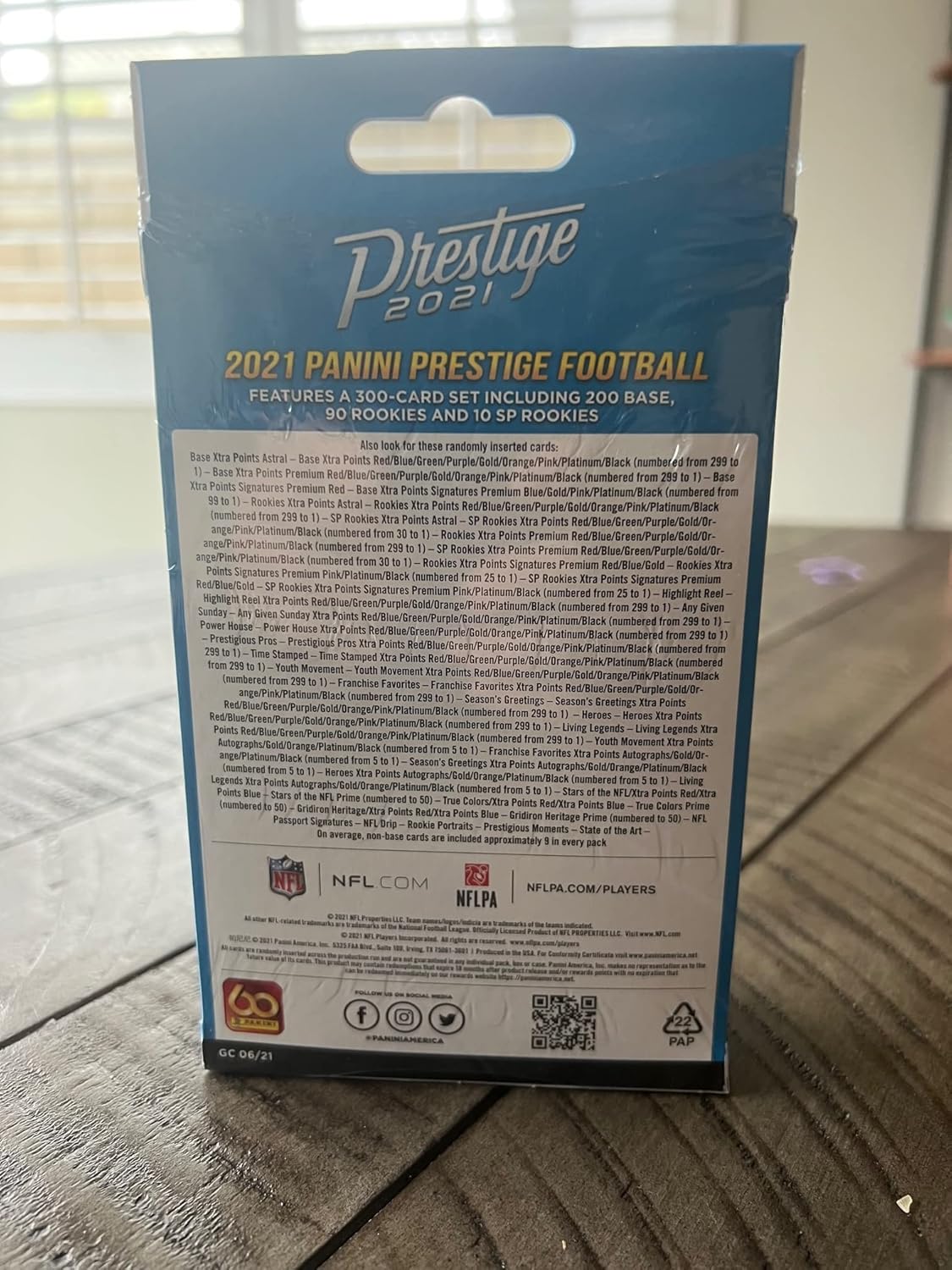 Panini Prestige 2021 NFL Hanger Box