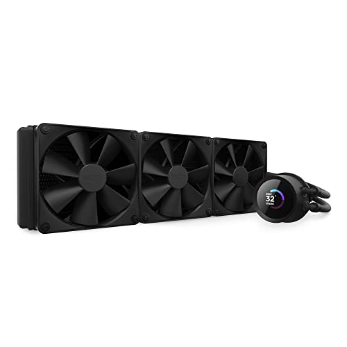 NZXT Kraken 360 RGB - 360mm AIO CPU Liquid Cooler - RL-KR360-W1 - Customizable 1.54