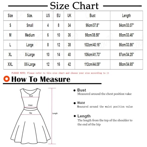 Summer Dresses for Women 2024, Loose Casual Sleeveless Sundress, Flowy Beach Tank Dress with Pocket