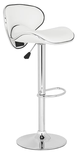 Safavieh Home Collection Shambi Black Adjustable Swivel Gas Lift 24-30.1-inch Bar Stool