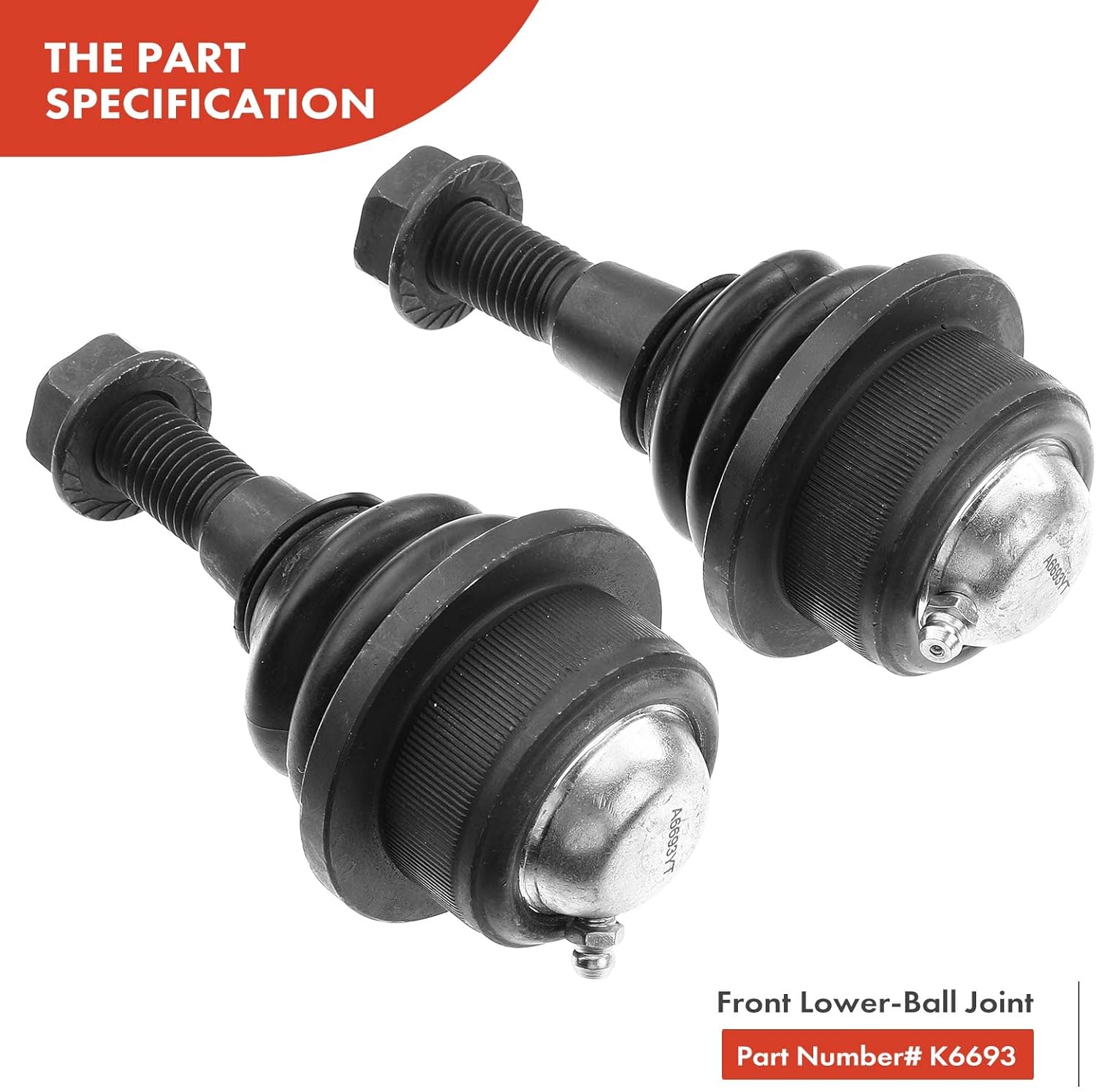 A-Premium Set of 12, Front Upper Control Arm, Sway Bar Link, Lower Ball Joint, Inner Outer Tie Rod End, Pitman Arm, Compatible with Chevrolet & GMC - 01-07 - Silverado Suburban Avalanche Sierra Yukon