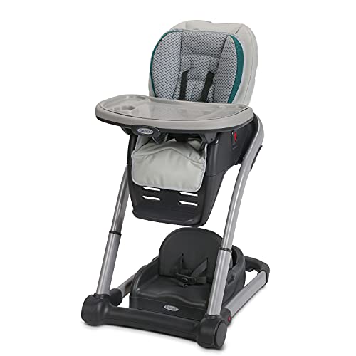 Graco Blossom 6 in 1 Convertible High Chair, Redmond, Infant Highchair, Toddlers Booster & Convenient for Travel