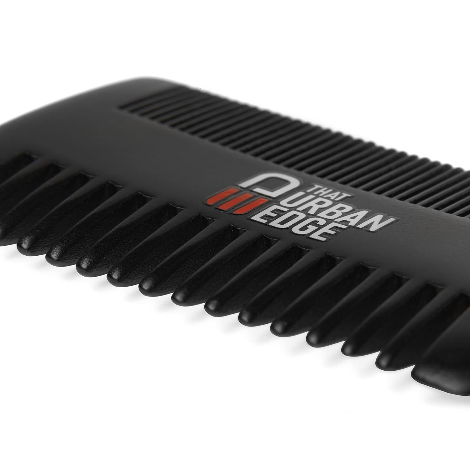 Wooden Beard Comb for Men | Dual Action Mens Hair Comb for Fine and Coarse Beard Hair | Perfect for Use with Balms and Oils | Beard Comb for Men’s Grooming - For Moustache and Beard