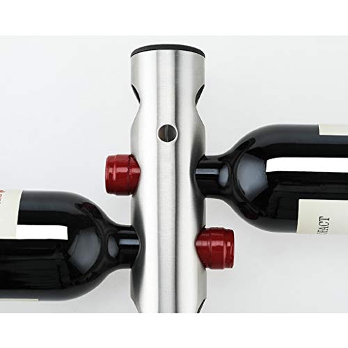 Wine Rack Free Standing European Stainless Steel Wall-mounted Wine Rack Creative Wine Bottle Decoration Countertop Wine Bottles Holder Racks The New Fashionable