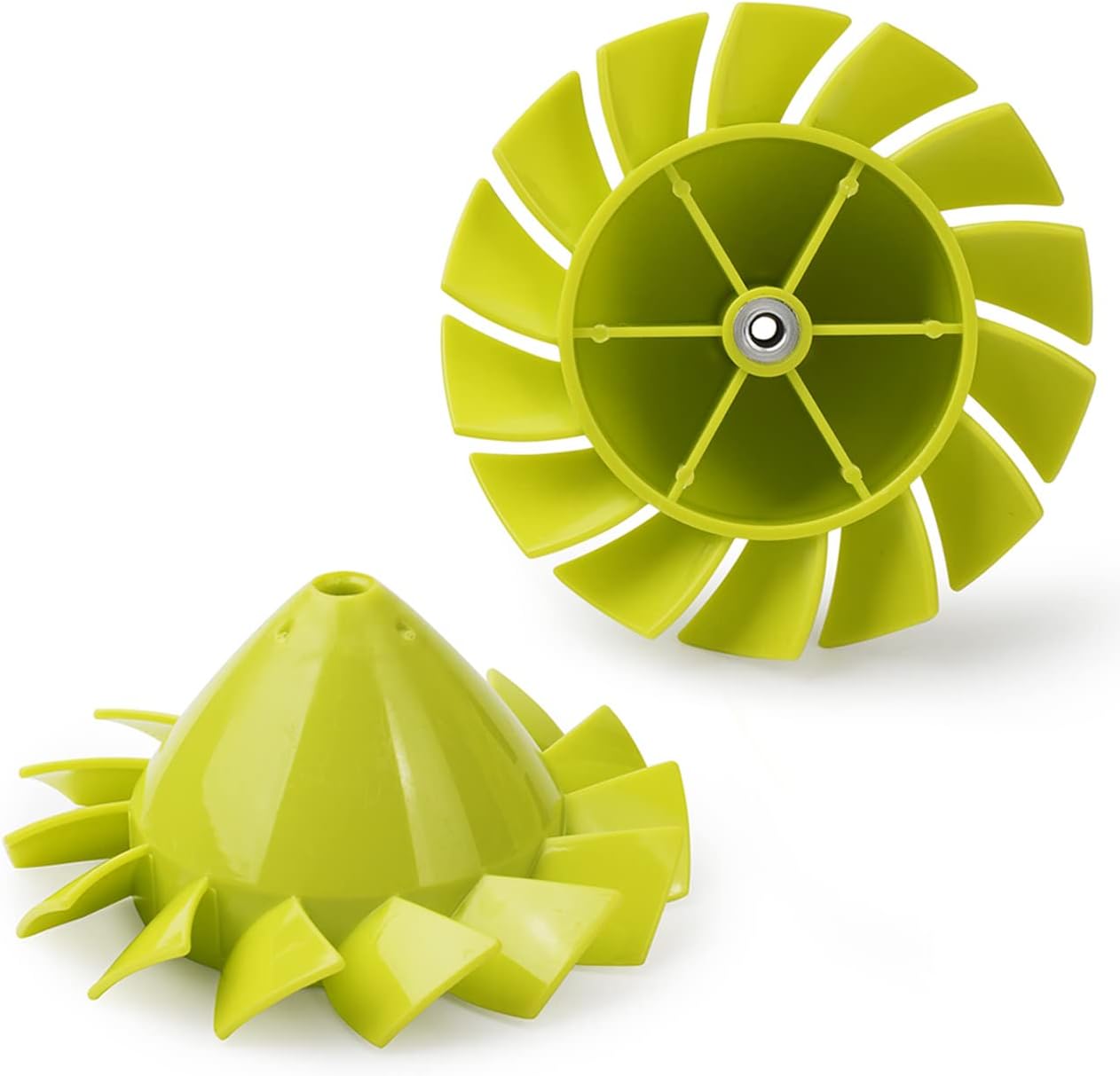 (2 Pack) Alocs Blower Fan Replacement for Ryobi - 18V One+ P2108 & P21081 Cordless Leaf Blower, Part # 529437004 Replaces 529437003, 529437001