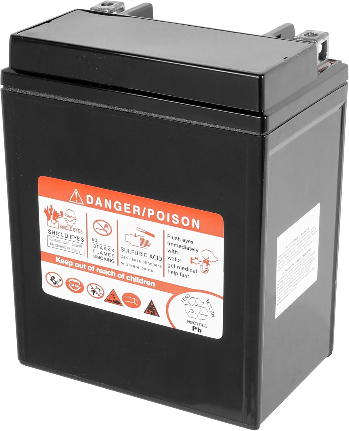 Caltric Agm Battery Compatible with Polaris Trail Blazer 250 1996-2004