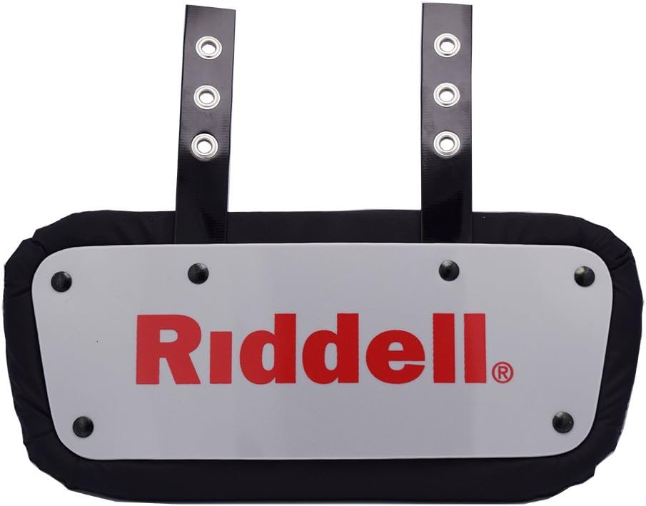 RIDDELL SPORTS Back Plate Gray, One Size