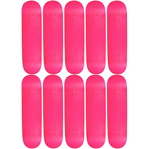 10 Pro Skateboard Decks Blank Choose Your Color + Size (7.75