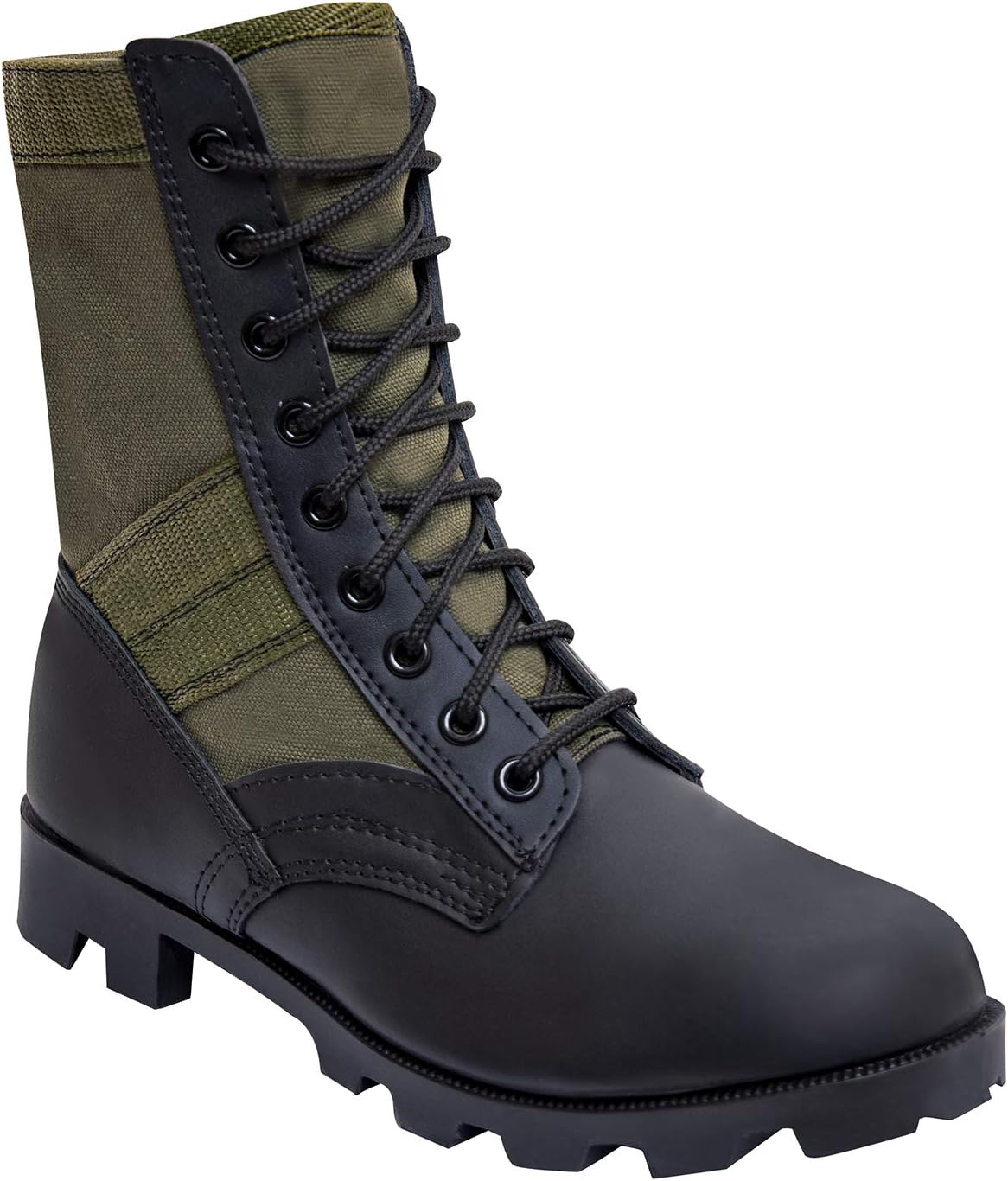 Rothco 8'' GI Type Jungle Boot, Olive Drab, Regular 8